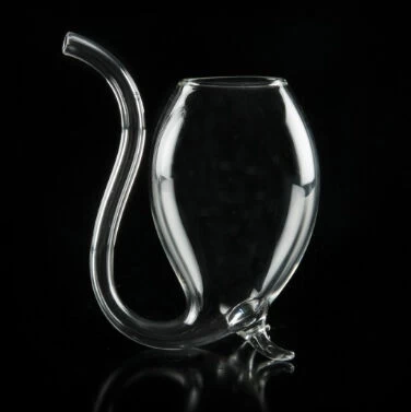 100% Chef Fat Cat Cup Glas Met Tuit 170 Ml Glas - Afbeelding 2