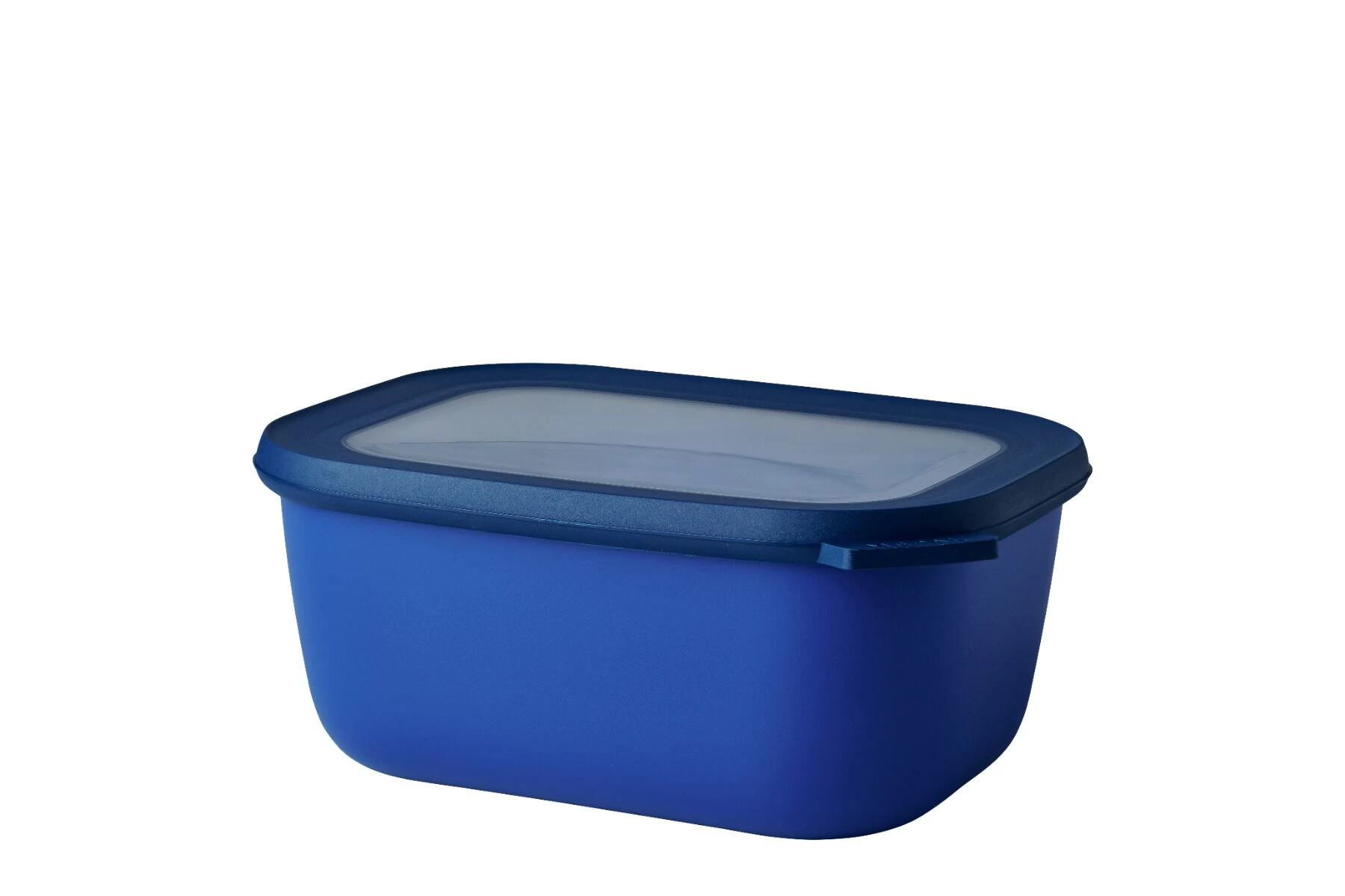 Mepal Cirqula Rechthoekige Kom Met Deksel 1,5 Liter Kunststof Vivid Blue