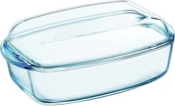 Pyrex Ovenschaal Met Deksel 33 X 19 Cm Glas