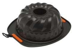 Le Creuset Pâtiliss Tulband Bakvorm ø 22 Cm Staal Zwart