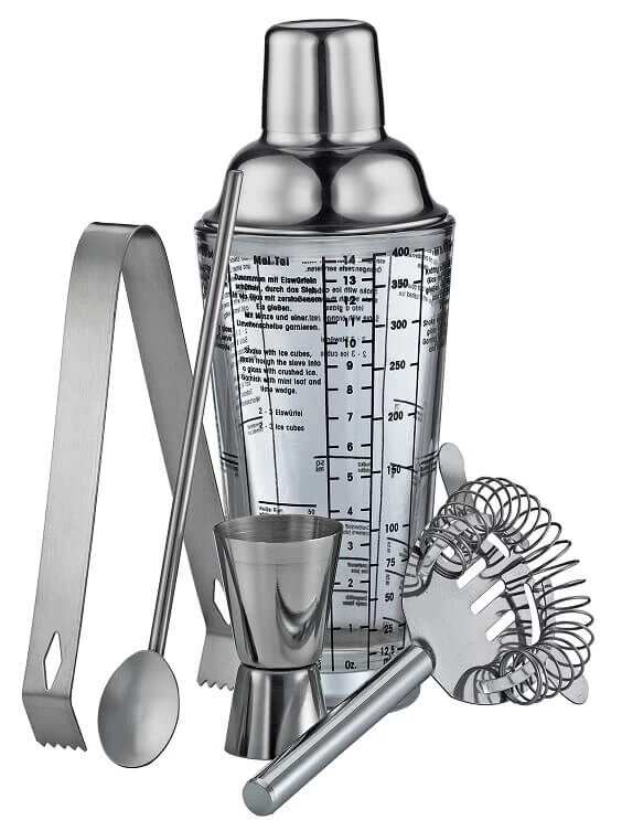 Cilio Cosmopolitan Cocktailset Rvs 5-delig - Afbeelding 2