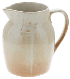 Oldenhof 1821 Hazelnut Karaf 1 Liter Aardewerk Crème