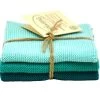 Solwang Design Vaatdoekjes 25 X 25 Cm Katoen Light Turquoise Green 3 Stuks