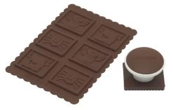 Silikomart Cookie Choc Kit Cookie Monsters Rechthoek Silicone 3-delig