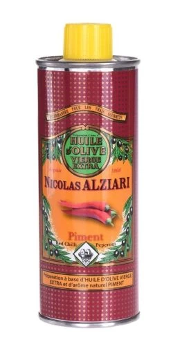Nicolas Alziari Olijfolie Piment Blik 250 Ml