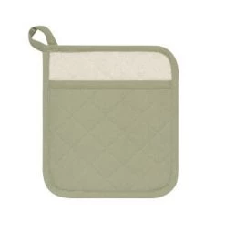 Now Designs Sage Superior Pannenlap 20 X 20 Cm Katoen Saliegroen