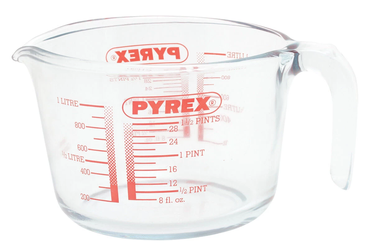 Pyrex Classic Maatbeker 1 Liter Glas