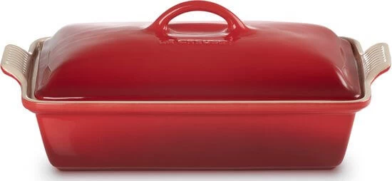 Le Creuset Ovenschaal Met Deksel 33 Cm Aardewerk Kersrood