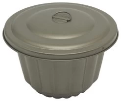 Städter Waterbadvorm 2 Liter Aluminium Grijs