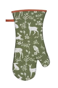 Ulster Weavers Forest Friends Ovenwant Katoen Sage & Terracotta