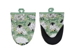 Ulster Weavers Woolly Sheep Kleine Ovenwant Katoen 2 Stuks