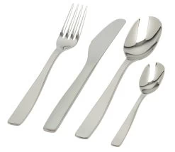 Alessi KnifeForkSpoon Monoblock Bestekcassette 6-persoons Rvs 24-delig