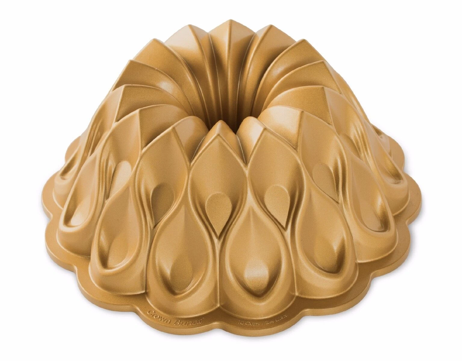 Nordic Ware Crown Bundt Tulbandvorm ø 24 Cm Gietaluminium Goudkleurig