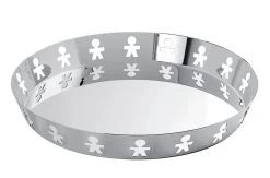 Alessi Girotondo Lage Schaal ø 21 Cm Rvs Glans