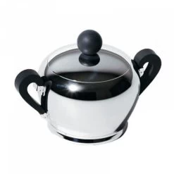 Alessi Bombé Suikerpot Rvs