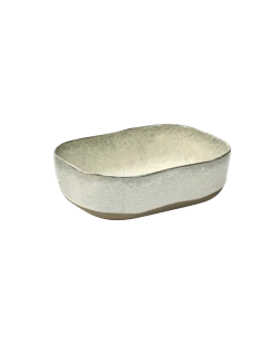 Serax Merci Extra Diep Bord 14,5 X 10,5 Cm H 4,5 Cm Gebroken Wit