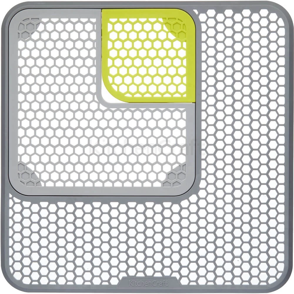 KitchenCraft Afdruipmat Voor Gootsteen 30 X 30 Cm Kunststof - Afbeelding 2