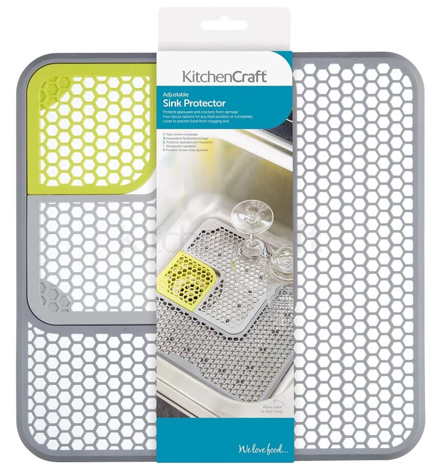 KitchenCraft Afdruipmat Voor Gootsteen 30 X 30 Cm Kunststof - Afbeelding 5