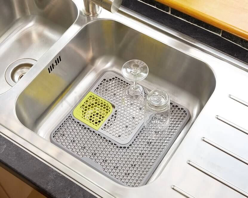 KitchenCraft Afdruipmat Voor Gootsteen 30 X 30 Cm Kunststof - Afbeelding 4