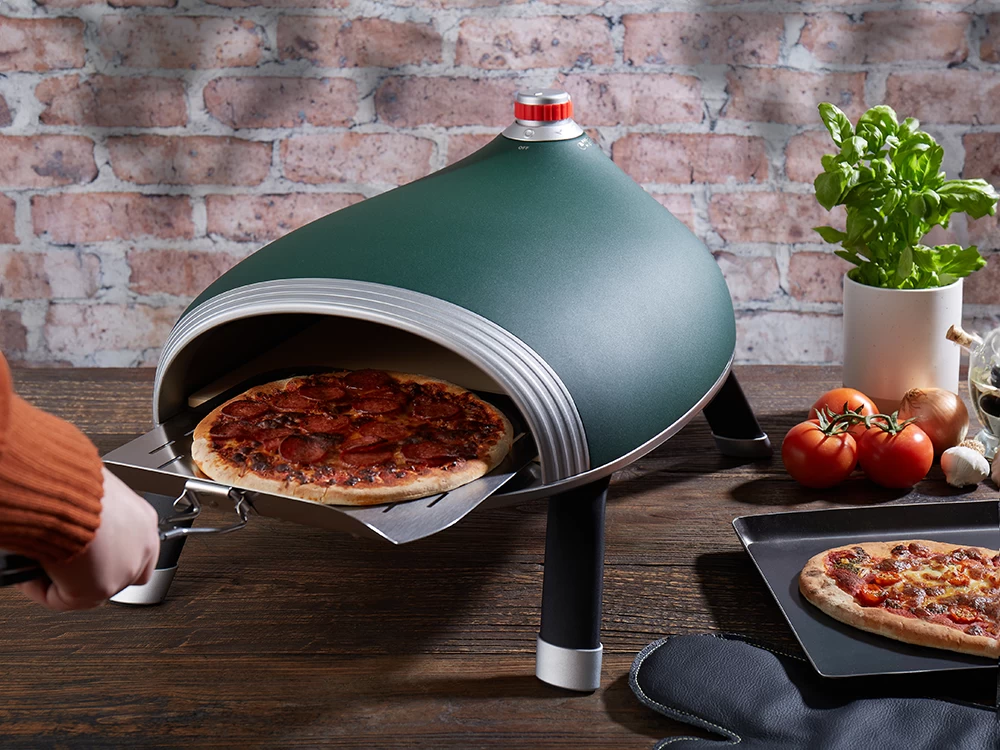 Delivita Diavolo Gas Pizza-oven Compleet Green - Afbeelding 3
