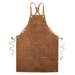 Alaskan Maker N°515 Schort Katoen Bruin