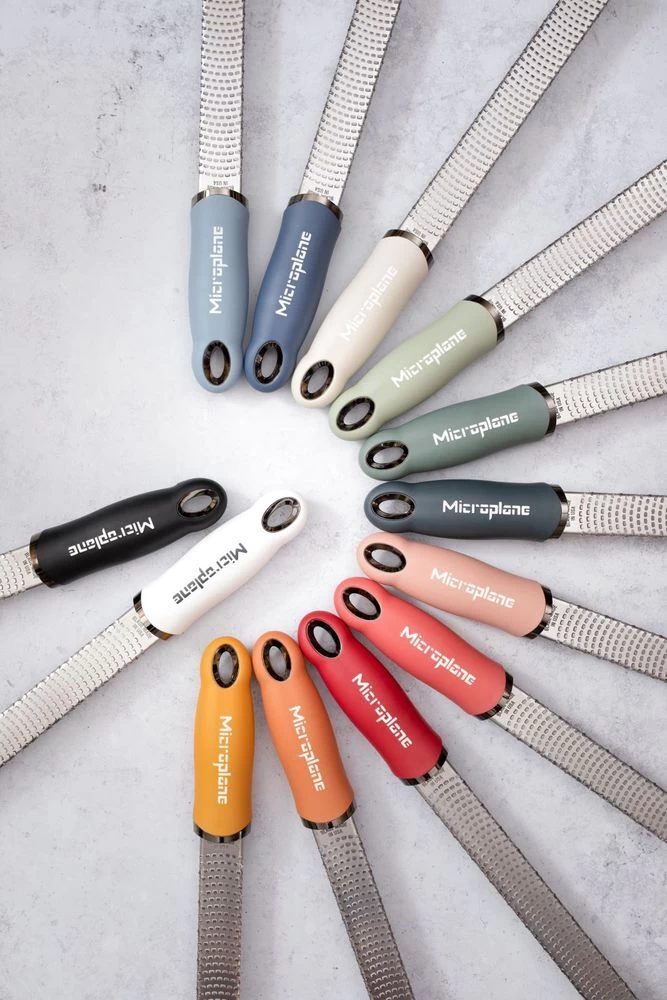 Microplane Premium Series Zesteur / Rasp 33 Cm Rvs Mustard Yellow - Afbeelding 2