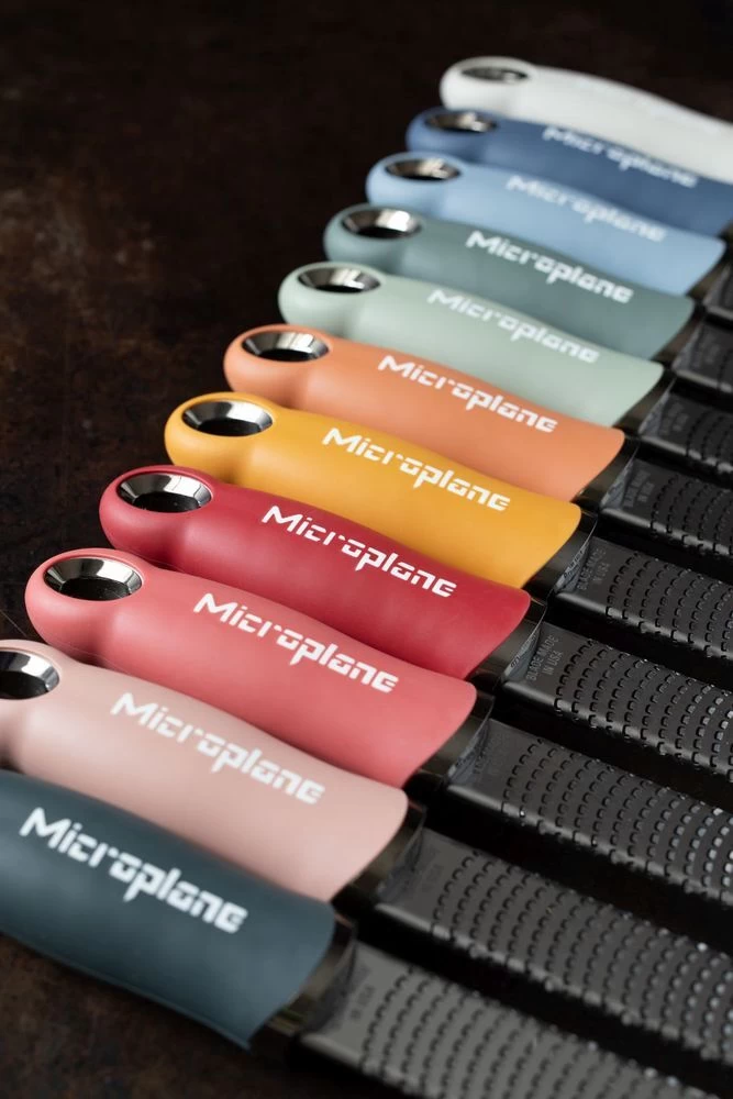 Microplane Premium Series Zesteur / Rasp 33 Cm Rvs Pomegranate Red - Afbeelding 2