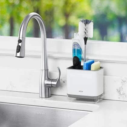 OXO Good Grips Gootsteenorganizer 14,5 X 13,6 Cm Kunststof Wit - Afbeelding 5