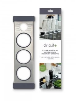 Drip-It Multifunctional Bottle-Drainer & Cloth Rail