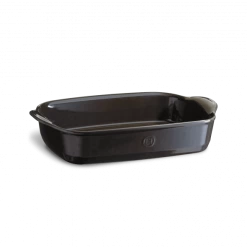 Emile Henry Rechthoekige Ovenschaal 36 X 23 Cm Keramiek Fusain