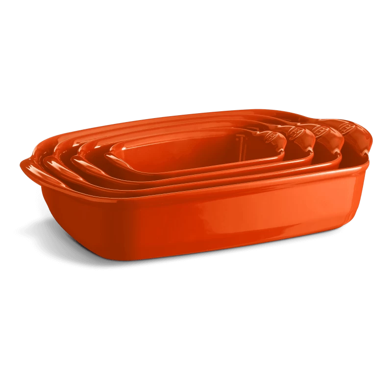 Emile Henry Rechthoekige Ovenschaal 36 X 23 Cm Keramiek Toscane - Afbeelding 4