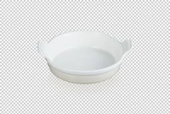 Le Creuset Ronde Ovenschaal ø 24 Cm Aardewerk Meringue