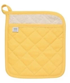 Now Designs Lemon Superior Pannenlap 20 X 20 Cm Katoen Geel