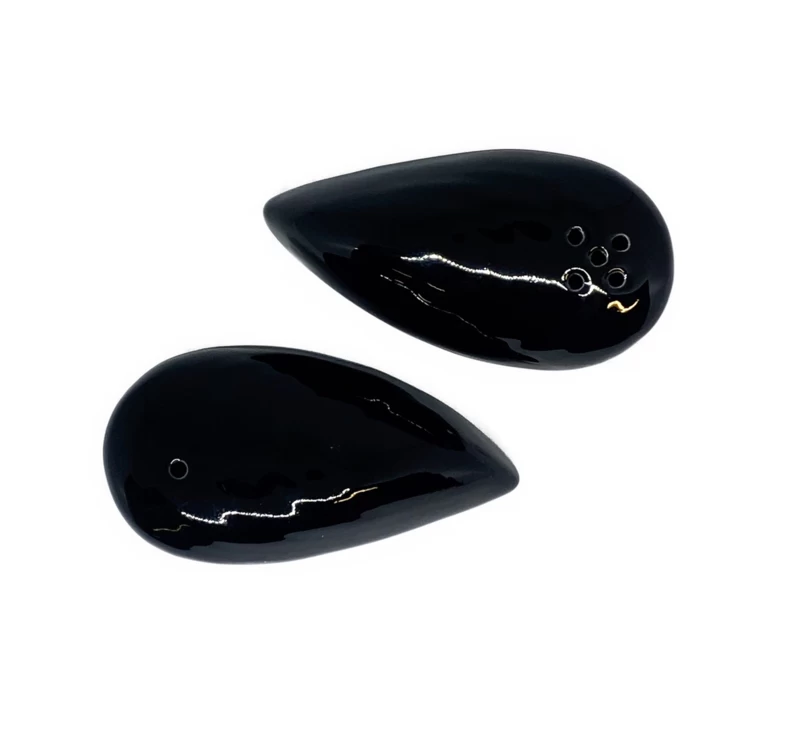 Oldenhof Peper- En Zoutstel Mosselen Aardewerk Grijs