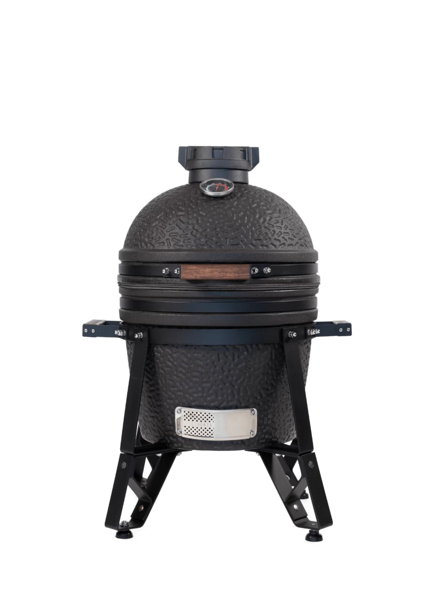 The Bastard Model 2022 Compact Urban Kamado Keramiek Matzwart