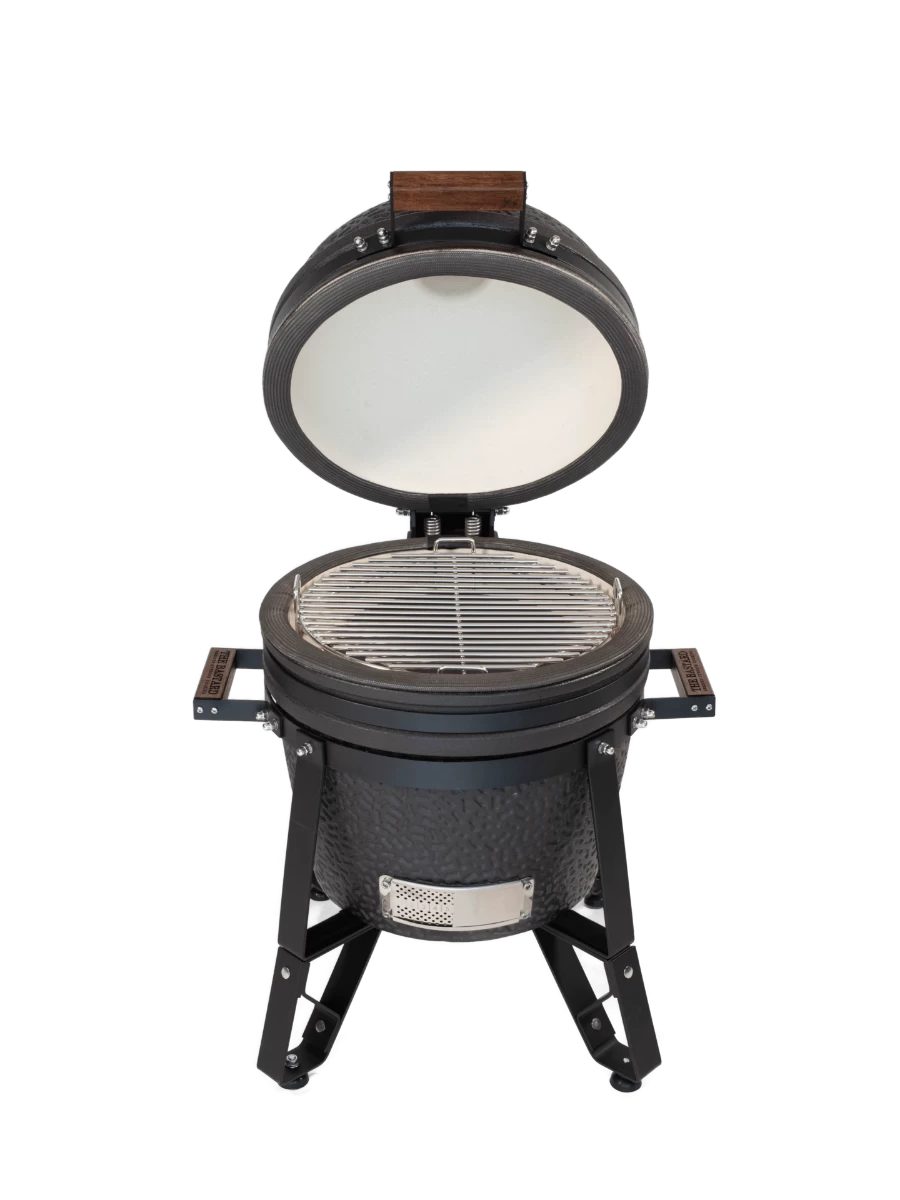 The Bastard Model 2022 Compact Urban Kamado Keramiek Matzwart - Afbeelding 3